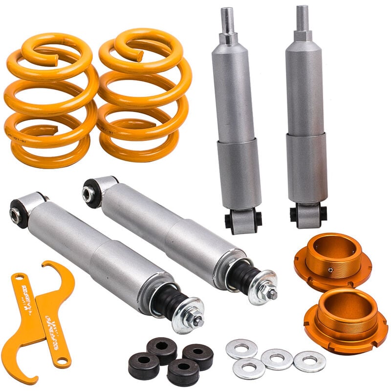 Amortisseur Suspension Combinés Filetés Kit pour VW Transporter T4 Coilover