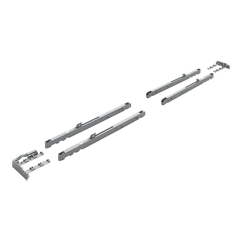 Amortisseur topline xl - Charge mini par vantail : 30 kg - Charge maxi par vantail : 80 kg - Nombre de vantaux : 3 Hettich