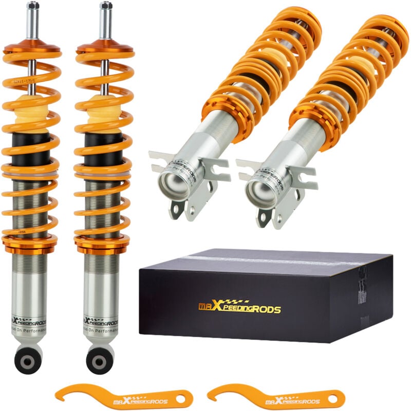 Maxpeedingrods - Amortisseurs combines filetes for vw Golf 1 17 Scirocco MK1 MK2 1975-1984