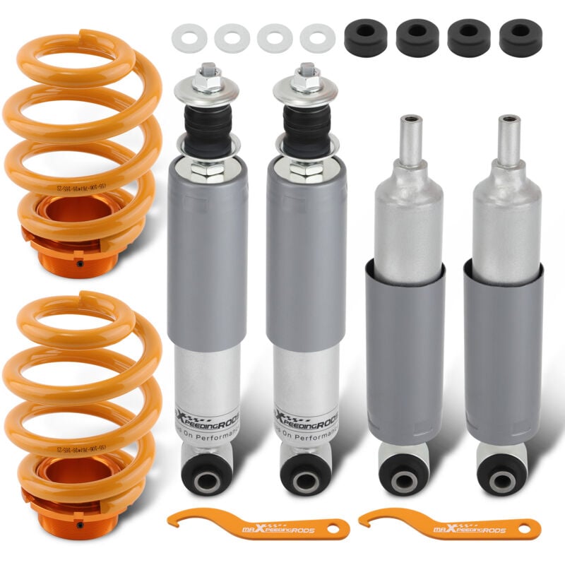 Maxpeedingrods - Amortisseurs Combinés Filetés for vw T4 de 1991 a 2003 Syncro Bus 70B 70E