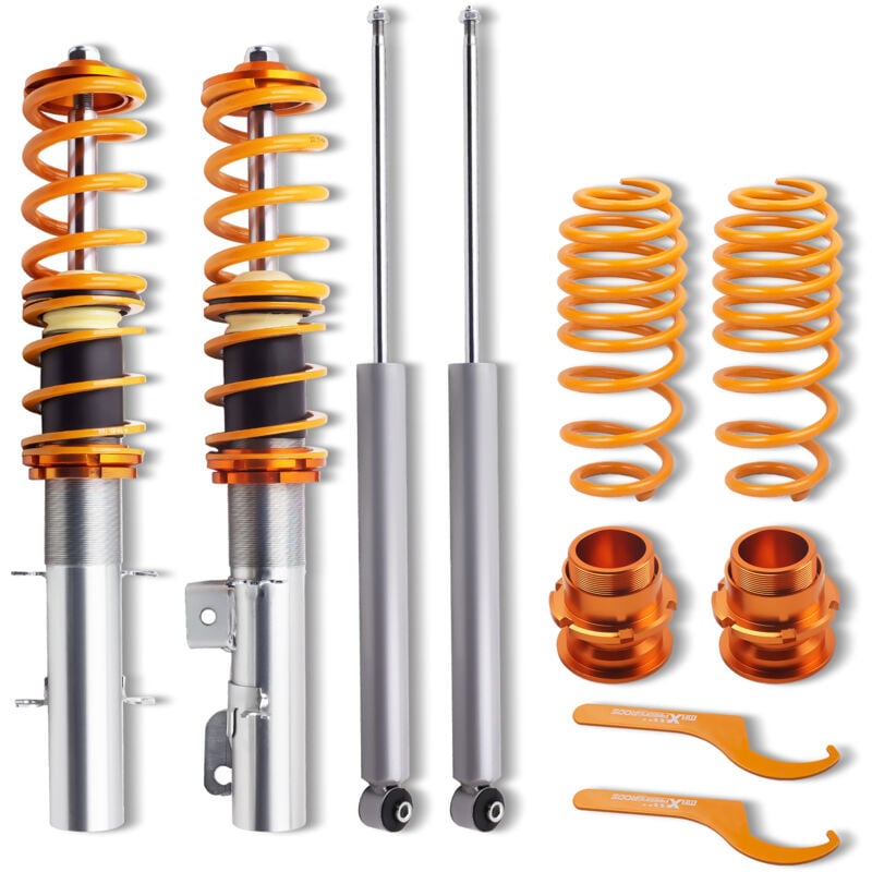 Maxpeedingrods - Amortisseurs Combinés filetés réglables for Seat Leon 1M de 1999 a 2006 1,8 t