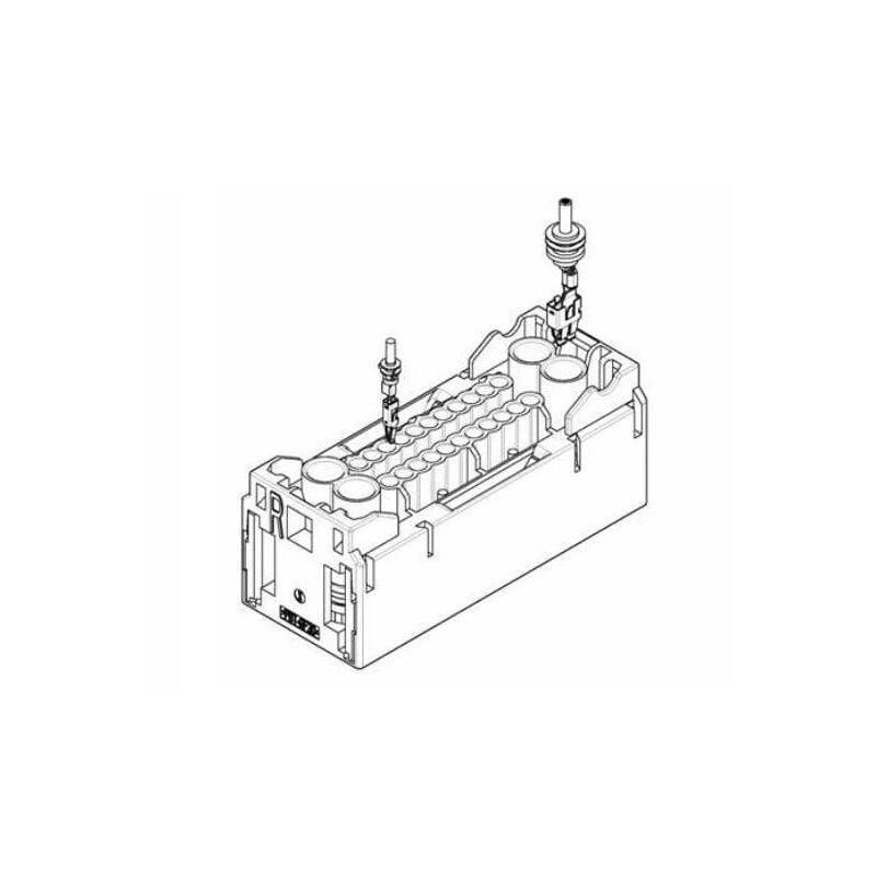 Amp 1-1379208-1 26-way clip-on automotive connector MT2/SPT - Female - blue