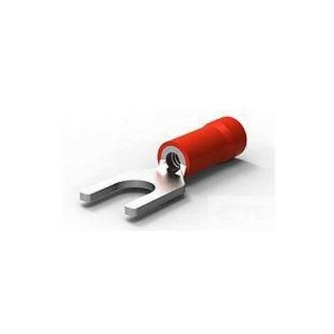 Amp 165008 Cosse à fourche - Série PLASTI-GRIP - 22 AWG - 16 AWG - 1.6 mm≤
