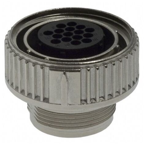 Amp 208488-3 Connector automotive 16 way - female - grey nickel