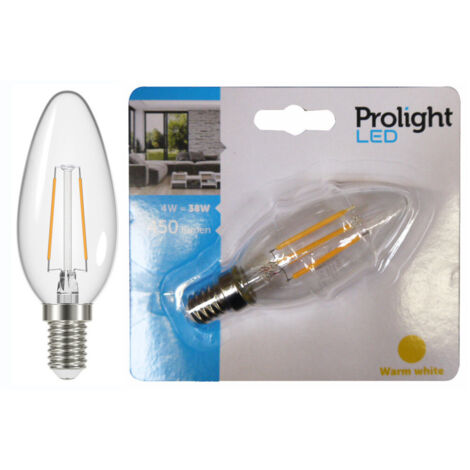 Amp Led Flam E14 2.6w Ww 250lm Fil - Prolight