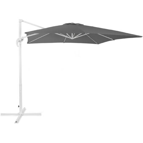 Ampelschirm 250 cm MONZA Dunkelgrau