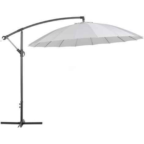 Ampelschirm 268 cm CALABRIA II Hellgrau