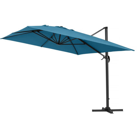 Ampelschirm "Sun 4" - 3 x 4 m - Blau