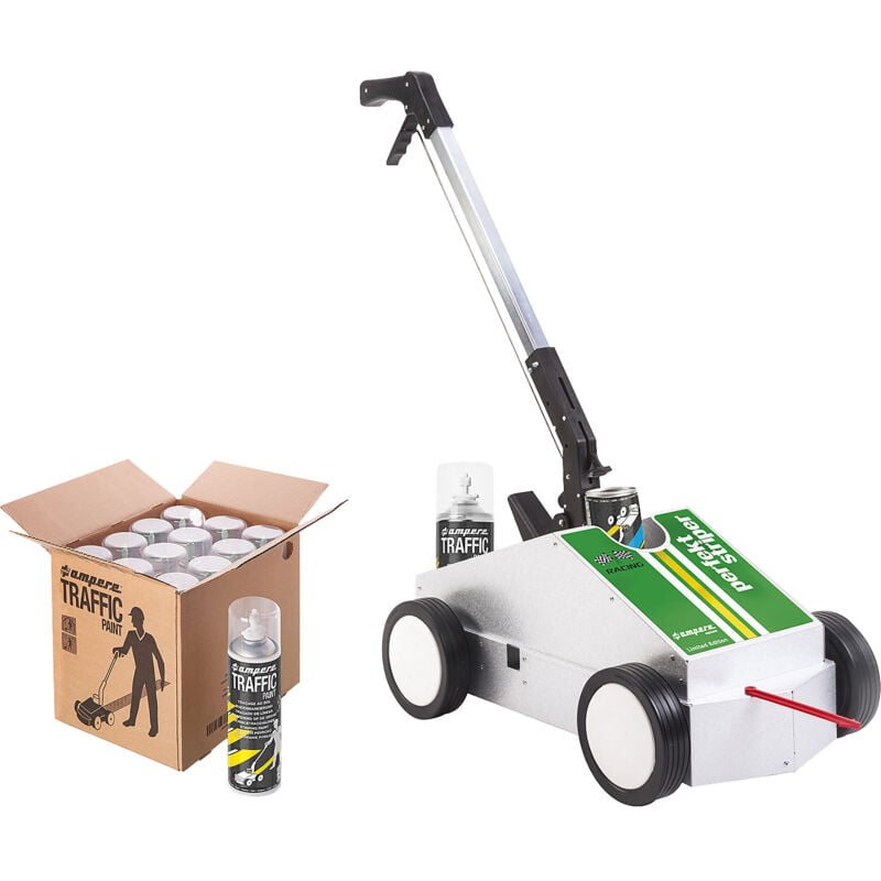 Ampere - Kit peinture de marquage, chariot de marquage avec 12