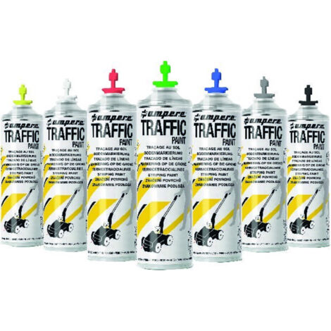 A.M.P.E.R.E. Bodenmarkierspray Traffic Paint 500ml 12 Stk