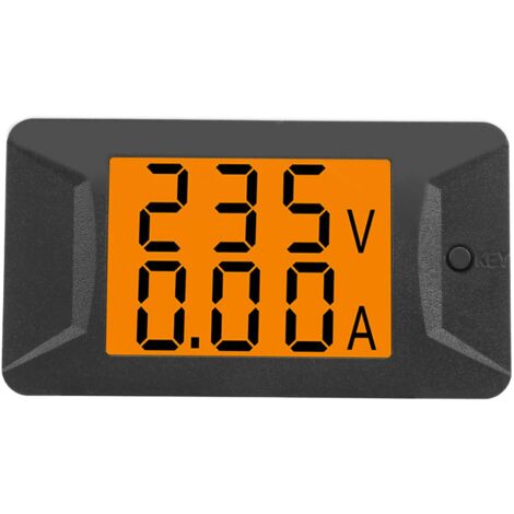 Amperemeter Voltmeter, PZEM-026 AC 40-400V 100A Dual Digital Voltage Ampere Panel Meter 110-220V LCD Anzeige Digitaler Energiezähler