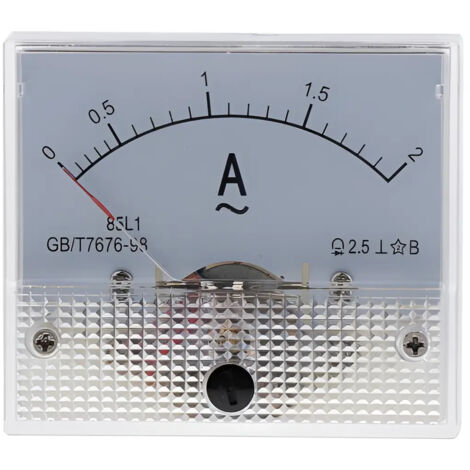 ampèremètres analogiques