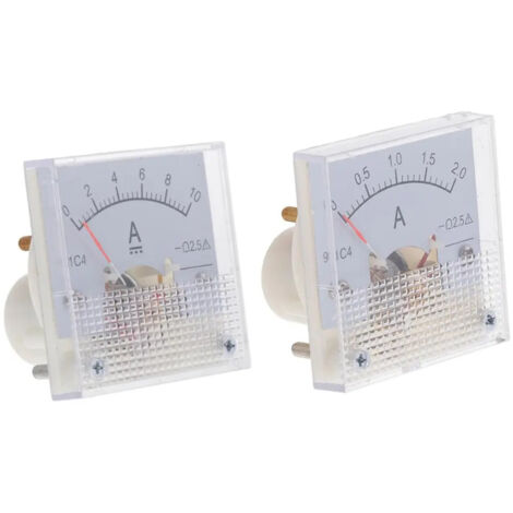 ampèremètres analogiques à panneau CC 91C4 0-2 A