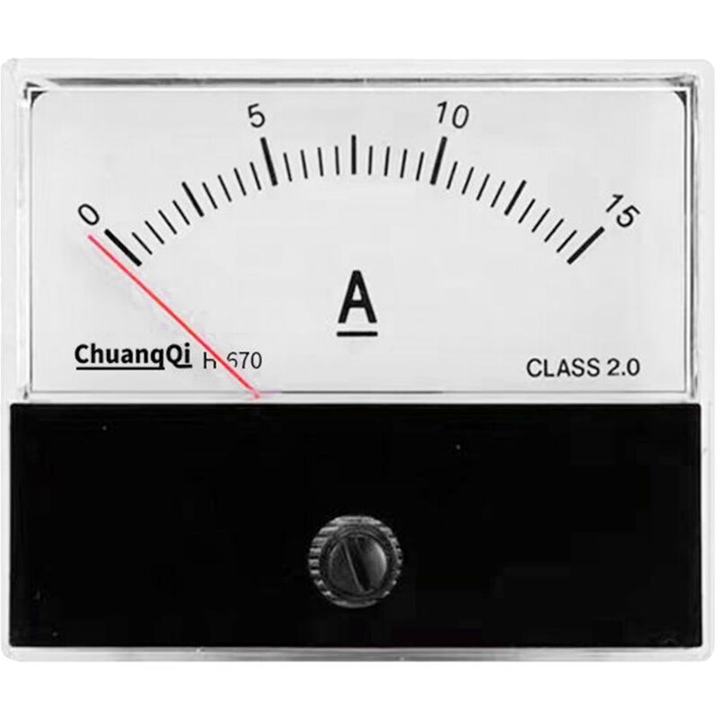 

Amperimetro de medidor de panel de corriente analogica,CC 0-15 A