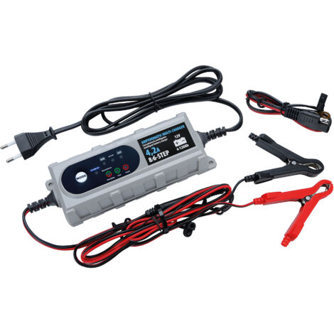 Amperomatic Multi-Charger, Caricabatteria Intelligente, 12V - 4,2A