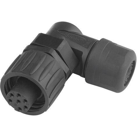 Amphenol C016 30F006 100 12 Rundstecker Kupplung, gewinkelt Gesamtpolzahl: 6 + PE Serie (Rundsteckve