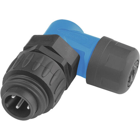 Amphenol C016 30K006 100 10 Rundstecker Stecker, gewinkelt Gesamtpolzahl: 6 + PE Serie (Rundsteckver
