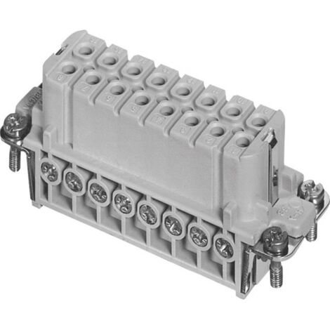 Amphenol C146 10B016 002 4 contacts plaqués argent 1 pièce D24394