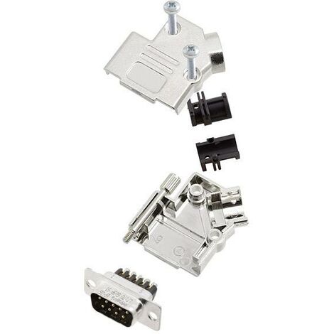 Amphenol L17D45PK-M-15+L717DA15PST Kit embase SUB-D mâle 45 ° Nombre de pôles: 15 raccord à vis 1 pc(s) D740131