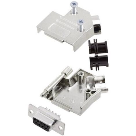 Amphenol L17D45ZK09+L77SDE09S KIT connettori femmina SUB-D 45 ° Numero Poli (num): 9 Punte a saldare 1 pz.