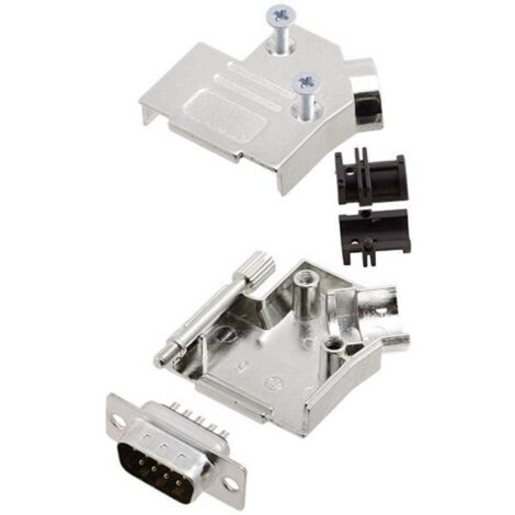 Amphenol L17D45ZK15+L717SDA15P KIT connettori maschio SUB-D 45 ° Numero Poli (num): 15 Punte a saldare 1 pz.