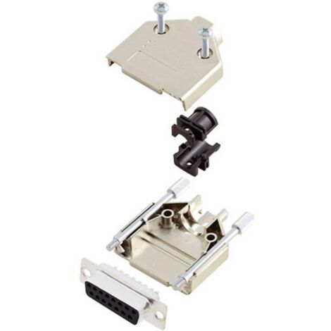 Amphenol L17DTPK-M-15+L77SDA15S KIT connettori femmina SUB-D 180 ° Numero Poli (num): 15 Punte a saldare 1 pz.