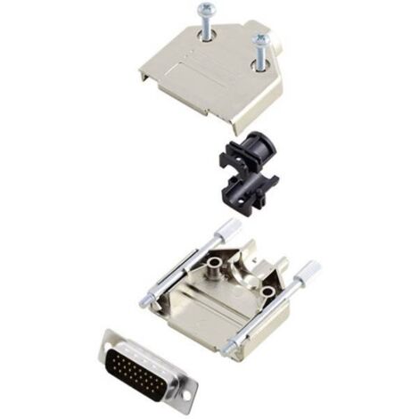 Amphenol L17DTPK-M-25+L717HDB44P KIT connettori maschio SUB-D 180 ° Numero Poli (num): 44 Punte a saldare 1 pz.