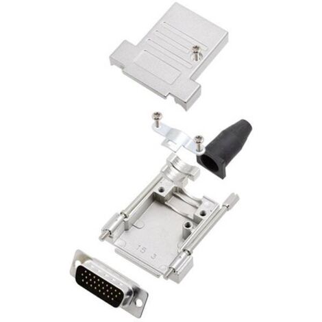 Amphenol L17DTSL15-RG-LJS-T+L717HDA26P KIT connettori maschio SUB-D 180 ° Numero Poli (num): 26 Punte a saldare 1 pz.
