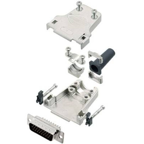 Amphenol L17DTZF09-RG+L717HDE15P Kit embase SUB-D mâle 180 ° Nombre de pôles: 15 fût à souder 1 pc(s) D740841