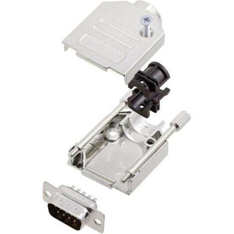 Amphenol L17DTZK09+L717SDE09P KIT connettori maschio SUB-D 180 ° Numero Poli (num): 9 Punte a saldare 1 pz.