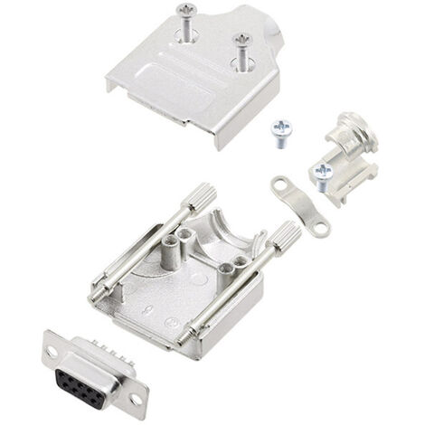 Amphenol L17MHDM09+L77SDE09S D-SUB Buchsenleisten-Set 180 ° Polzahl: 9 Lötkelch 1 St.