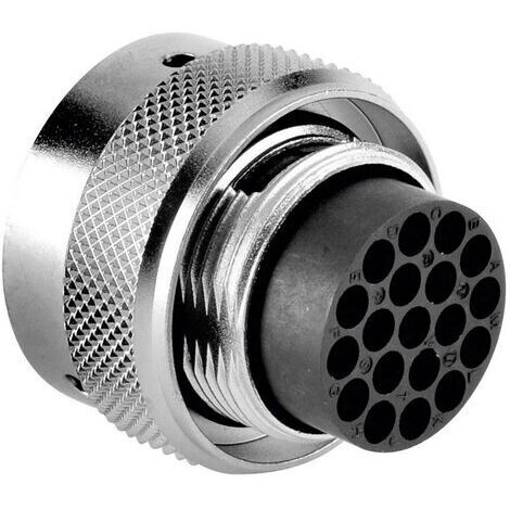 Amphenol RT0616-19PNH Cosse cylindrique mâle mâle, droit Nombre total de pôles: 19 Série (connecteur rond): RT360™ 1 pc(s) D24386