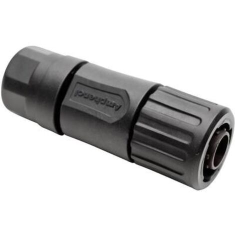 Amphenol RTS 6BS 8N 3P Connettore circolare Spina dritta Tot poli: 3 Serie (connettore circolare): Ecomate Aquarius 1 p