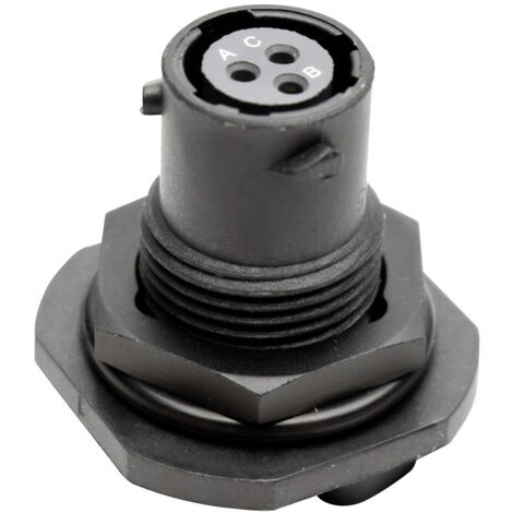Amphenol RTS 7 8N 3S Rundstecker Buchse, Einbau Gesamtpolzahl: 3 Serie (Rundsteckverbinder): Ecomate