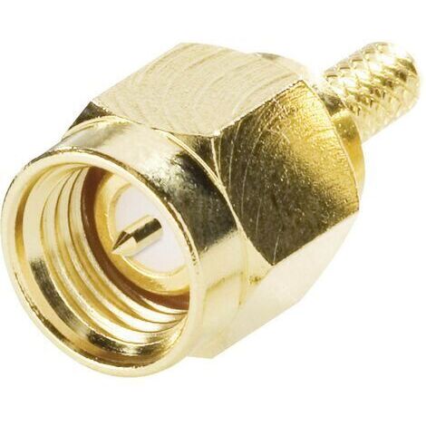 Amphenol SMA1111A2-3GT50G-5-50 SMA1111A2-3GT50G-5-50 Connecteur SMA mâle, droit 50 Ω 1 pc(s) D15373
