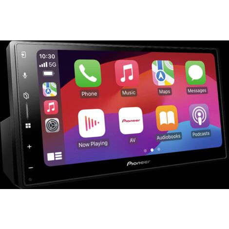 Ampli-tuner multimédia 2DIN 6,8 pouces – Apple CarPlay et Android Auto – Connexion caméra de recul – Tuner DAB+ – 4 x 50 W – Pioneer - A908643