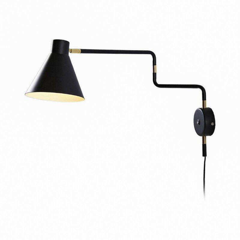 

Lindby - Amplia lámpara de pared LED Pria en negro