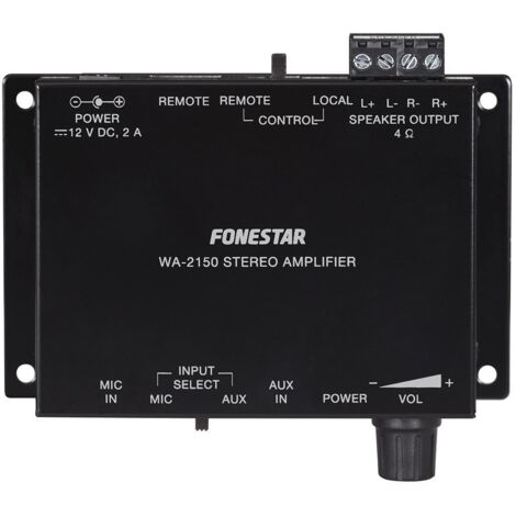 Amplificador Empotrar 2x15W