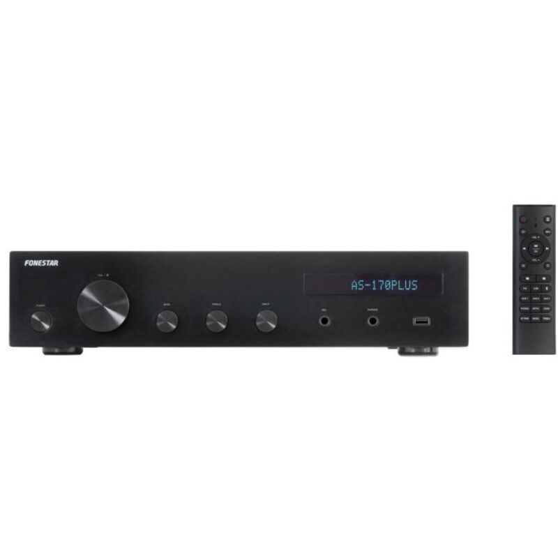

Fonestar - Amplificador Estereo HiFi BT/USB/FM 80+80Wrms