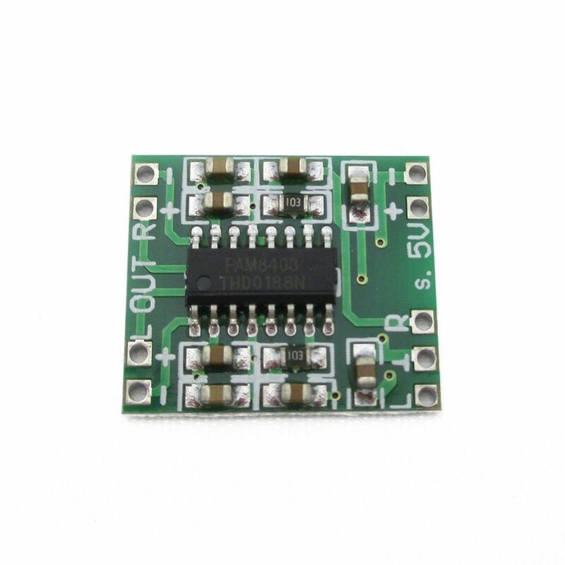 

Amplificador Estereo PAM8403 de 3W + 3W Arduino, microcontrolador,