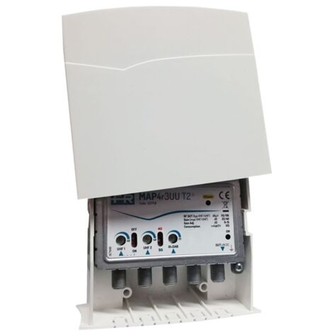 Amplificador Fracarro MAP4R3UU T2 3 DAB U U 22/40DB 223758