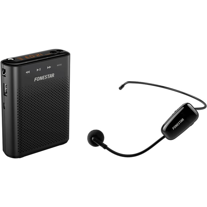 

Fonestar - Amplificador Portatil 18W Con Microfono Inalambrico