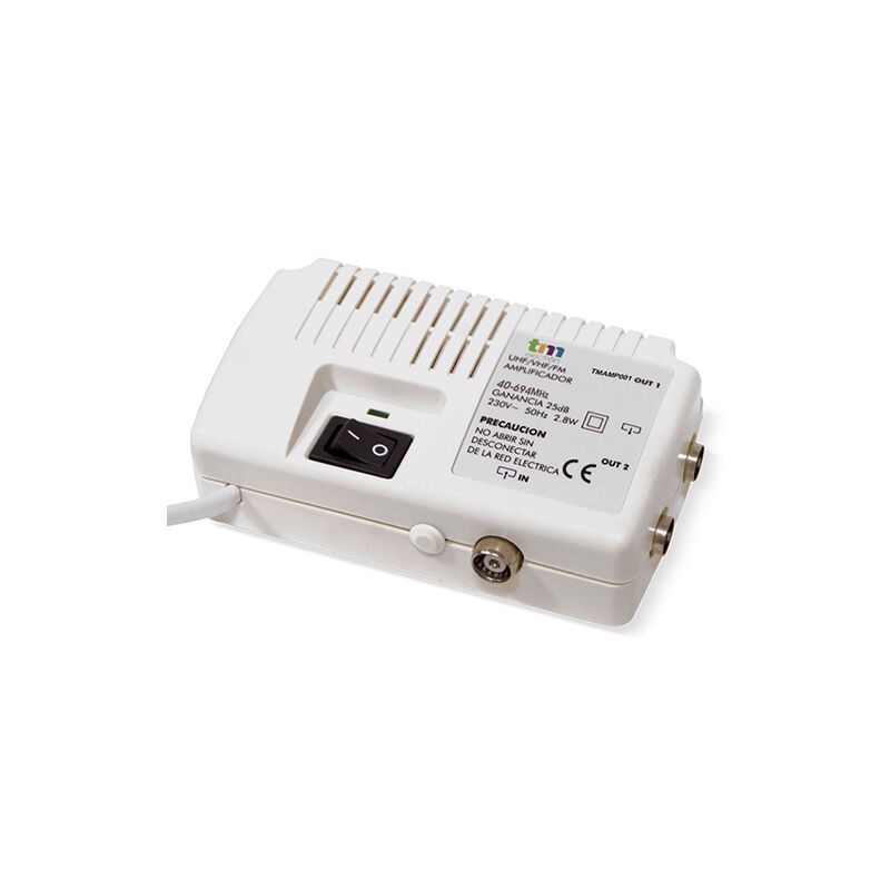 

Tm Electron - AMPLIFICADOR TV INT. (UHF/VHF) 2 SALIDAS