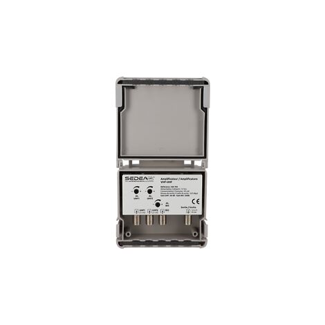 Amplificateur TNT UHF Elap 4G 1 entrée 3 sorties - 28 dB - Connectique audio/vidéo