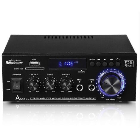 Amplificateur audio AK45 Pro, haut-parleur de basses Bluetooth - Prise UE