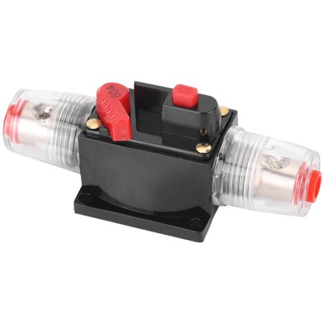 Amplificateur Audio de voiture 12-24V, accessoire automobile, réinitialisation du disjoncteur, porte-fusible pour Automobile Ship60A