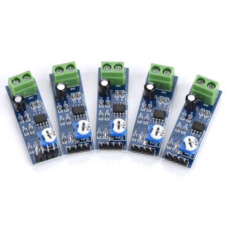 Amplificateur Audio Haute Puissance 200x Gain, 5V-12V, 5 Pièces pour Projets DIY