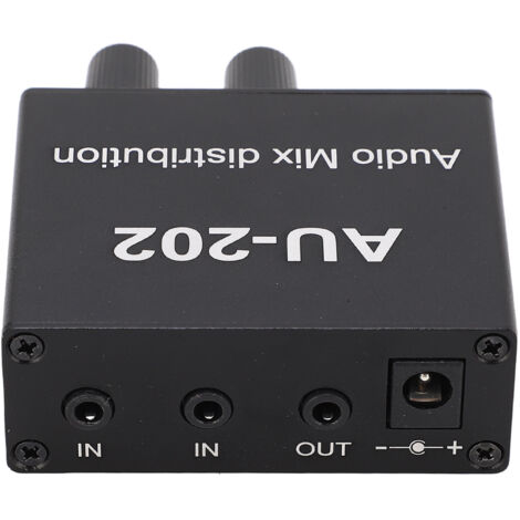 Amplificateur audio stéréo 2 voies avec alimentation 100‑240V pour home cinéma et enceintes