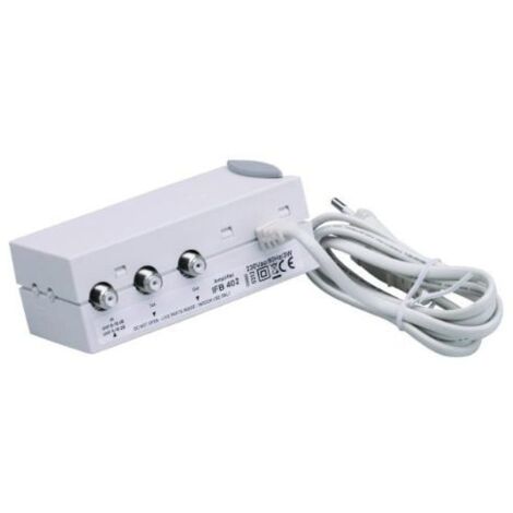 Amplificateur d'Appartement - TRIAX - IFB 402 - 862 MHz - Gain réglable - 2 sorties