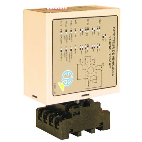 Amplificateur de boucle magnétique 24V - 1 contact DEMA1C24